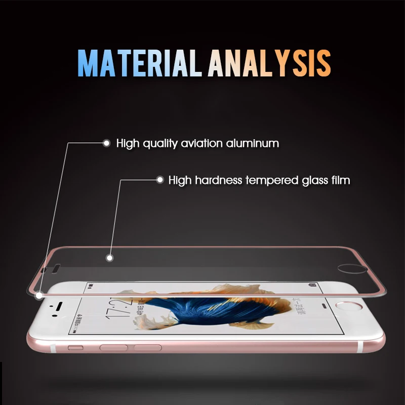 3D изогнутый край из титанового сплава полное покрытие закаленное стекло 6D Защитная пленка для экрана для iPhone 5 5S SE 6 6S 7 8 Plus X XS MAX XR 9H