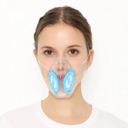 

Washable Transparent Dusk Pm2.5 Respirator Dual Adult Masks Anti-dust Automobile Exhaust Smoke Facepiece Mask Medical Filter