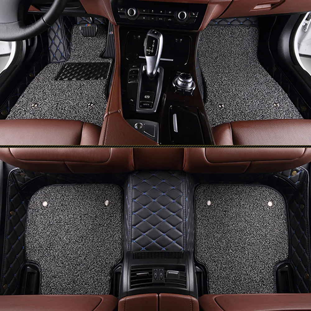 Sunny Fox Car Floor Mats For Toyota Sienna Xl30 Xl20 7 8 Seats Mpv