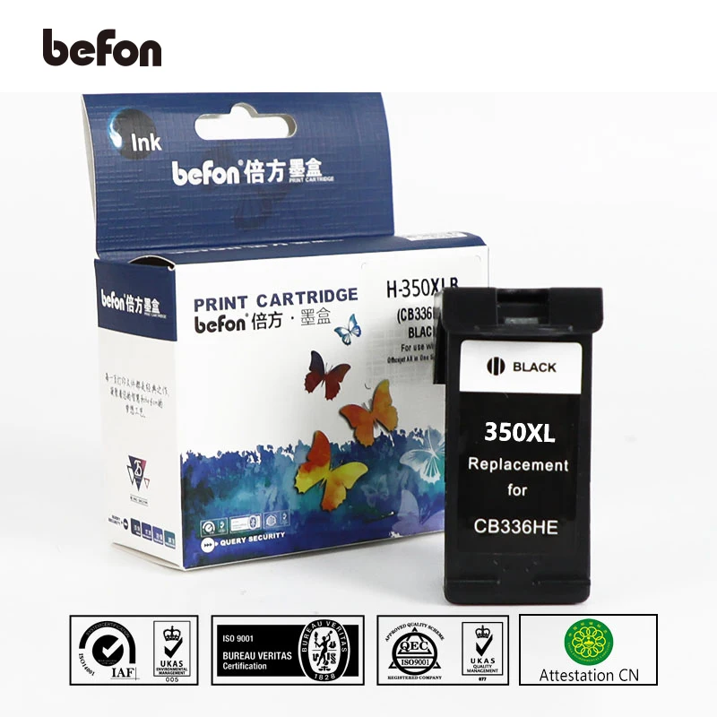 Befon Reemplazo de cartucho negro para impresora HP 350XL, Compatible con  Deskjet D4260, D4360, C4200, C4480, C4280, C4400, C4580, C5280, 350 XL|350  xl|replacement cartridgecartridge for hp - AliExpress