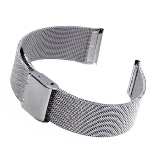 

YCYS-Silver Steel Bracelet Strap Replacement Watch 20mm