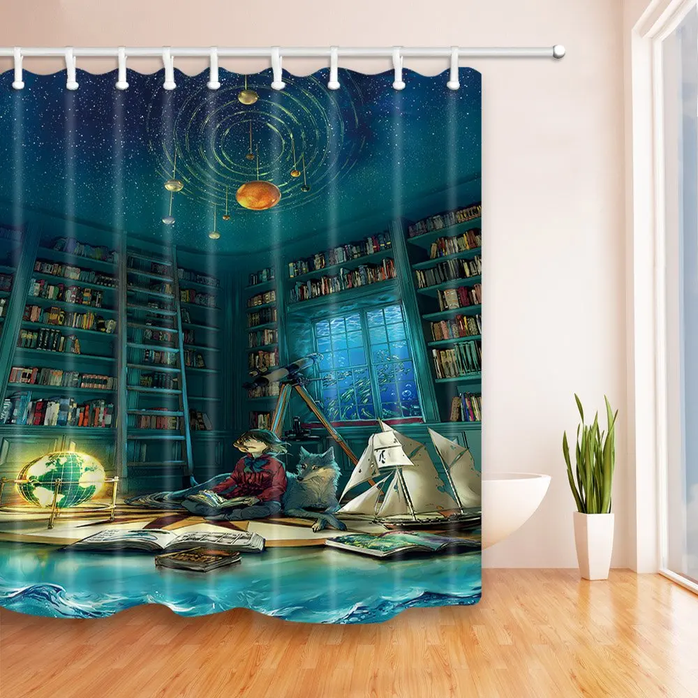 Astronomical and sailing in teenager study 69X70 inches Mildew