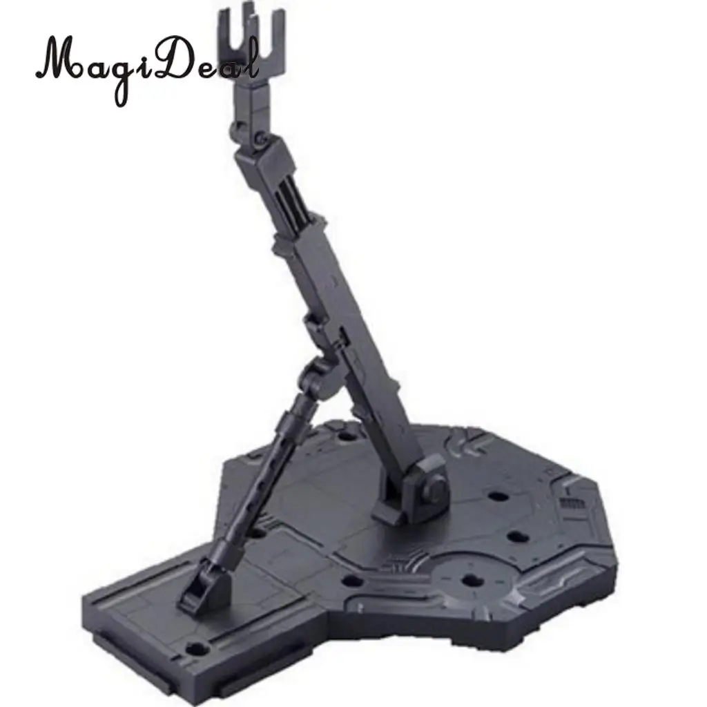 MagiDeal 1Pc Plastic Action Base Stand Display Support for 1/100 MG Gundam Action Figure Model Dolls 4Colors