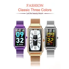 A88 Модные Смарт-часы для девочек с монитором сердечного ритма многофункциональные спортивные часы женские смарт-браслет для iPhone Xiaomi Phon