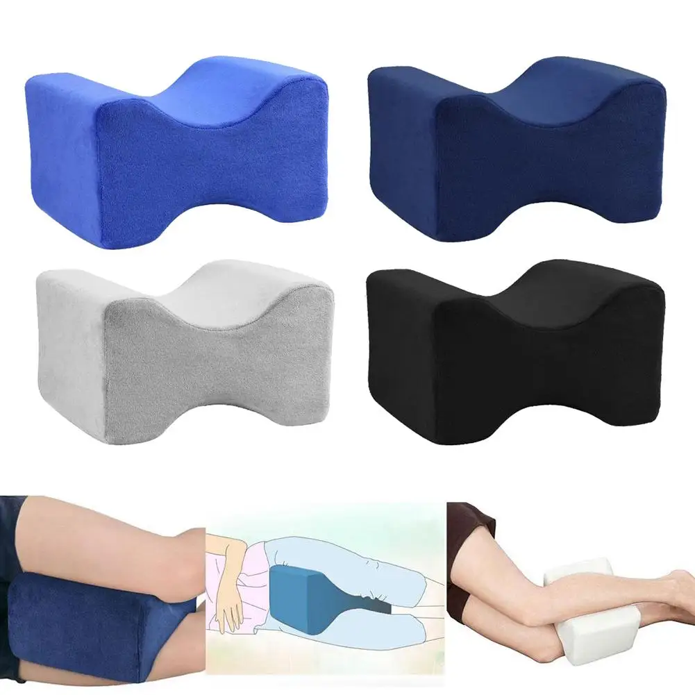 

1Pc New Comfort Memory Foam Leg Knee Pillow Support Pressure Relief Bed Cushion Wedge