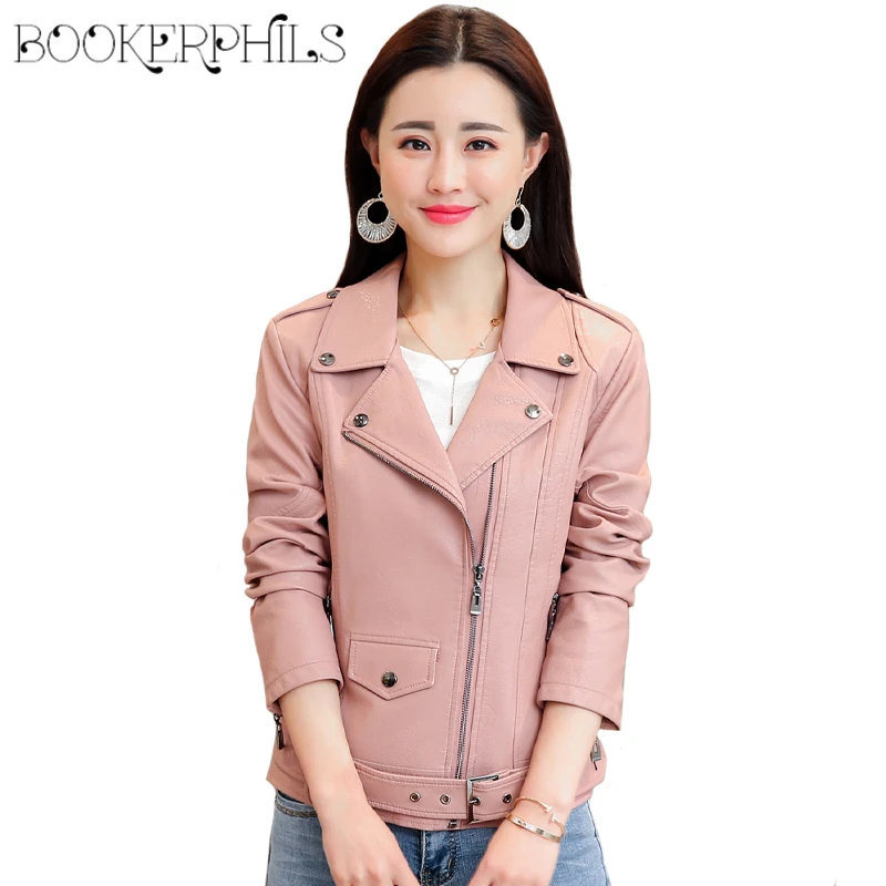 Aliexpress.com : Buy 2018 Leather Jacket Women Winter Autumn Plus Size ...