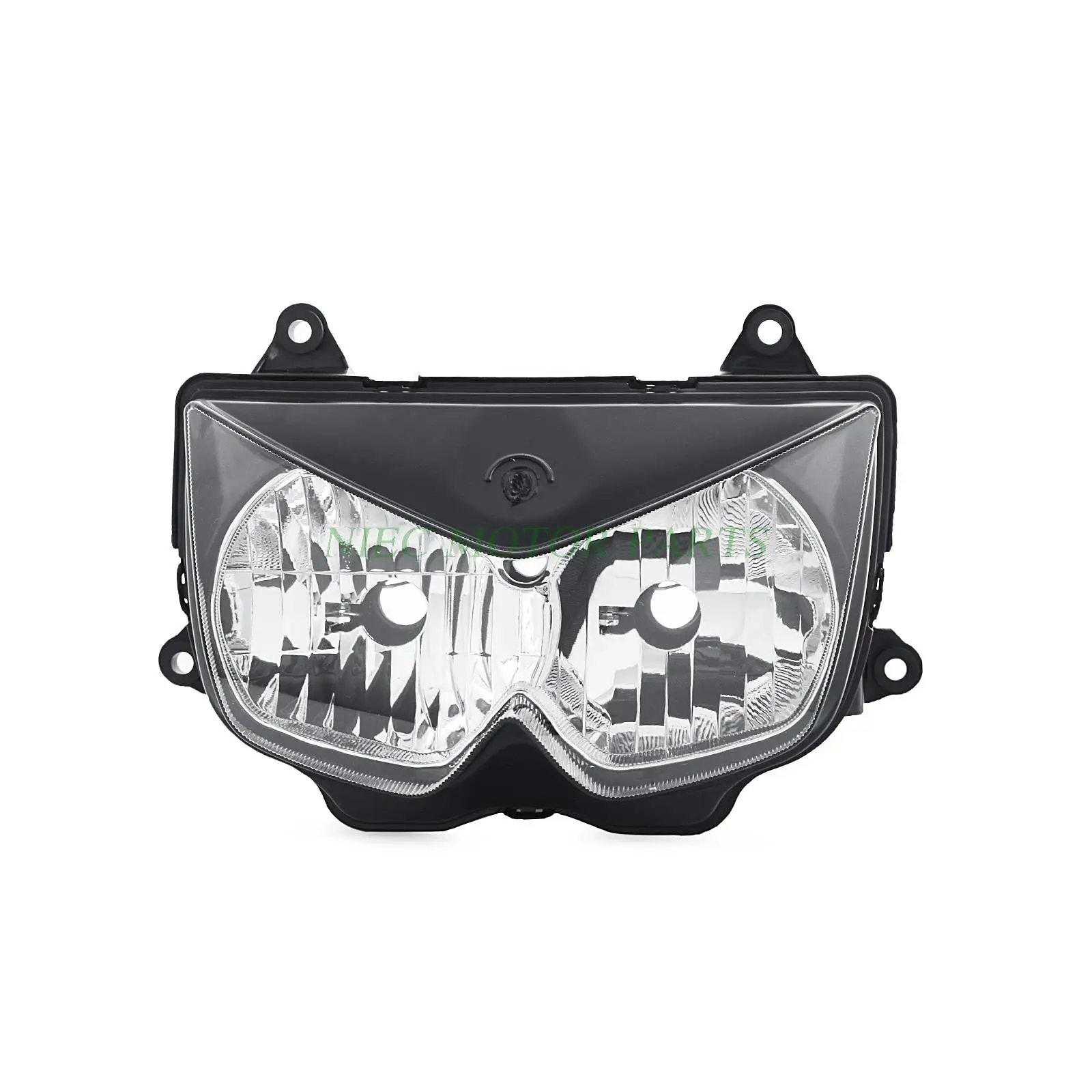 Motorcycle Clear Lens Headlamp Headlight Assembly Kit For Kawasaki Ninja 650R ER 6F 2006 2007