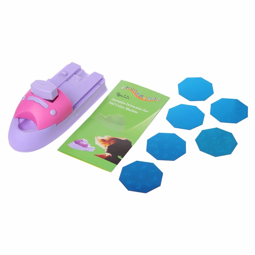 

Nail Art Printer Easy Printing Pattern Stamp Manicure Machine Stamper Tool Set Tools