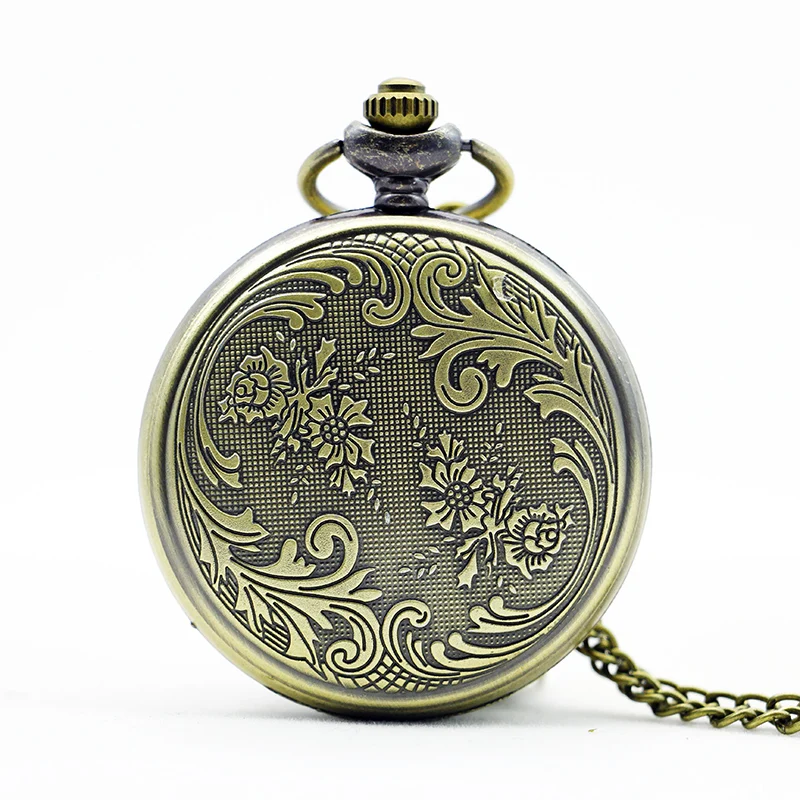 PB396-Bronze-Skull-Quartz-Pocket-Watch-Men-Women-Retro-Necklace-Chain-Pendant-Watch-Gift-Reloj