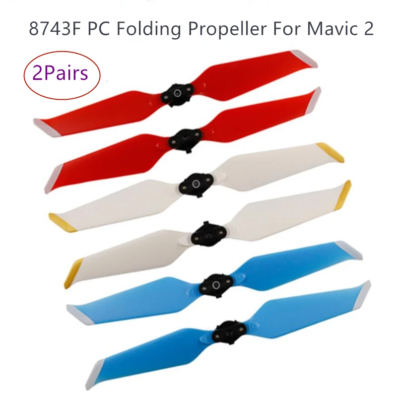 5 цветов на выбор 8743F складной пропеллер PC Paddle предназначен для Mavic 2