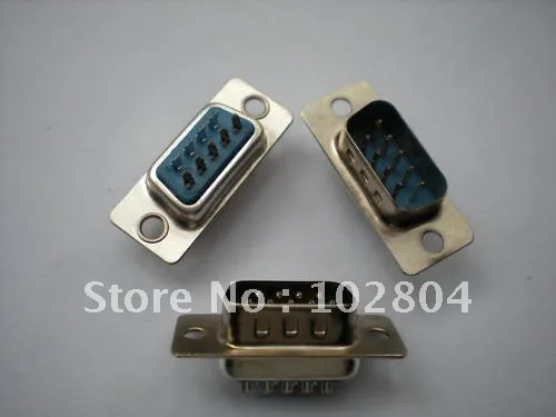 

D-Sub 9 PIN Male Solder Connector for PC Use 20 pcs per Lot