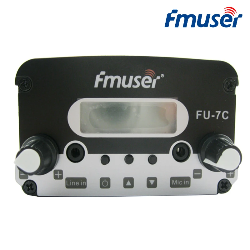 FMUSER FU 7C CZE 7C 7W PLL FM Transmitter Stereo Wholesale 76 108Mhz FM