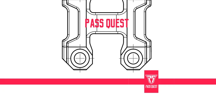 Pass Quest руля для горного велосипеда 31,8 мм алюминиевый сплав полностью обработанный с ЧПУ MTB велосипедный стержень для ENDURO DH запчасти для велосипеда