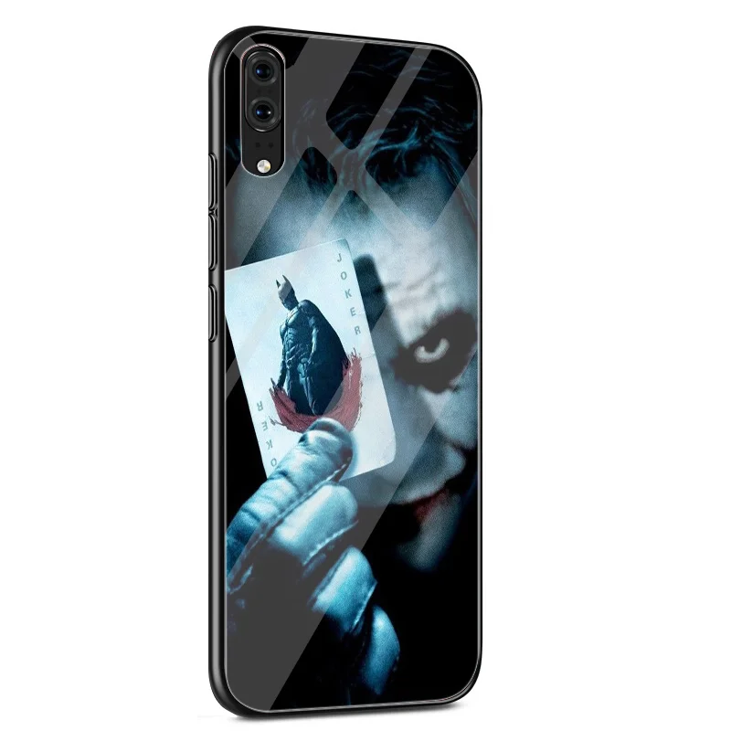 Чехол из закаленного стекла с Бэтменом Y Joker для huawei P30 P10 P20 Pro P Smart mate 10 20 Lite Pro Y6 Y9 Honor 7A 8X9 10