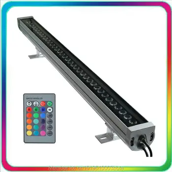 

5PCS Warranty 3 Years Outdoor Color Change 36W Remote LED Wall Washer RGB LED Floodlight Flood Light Lamp