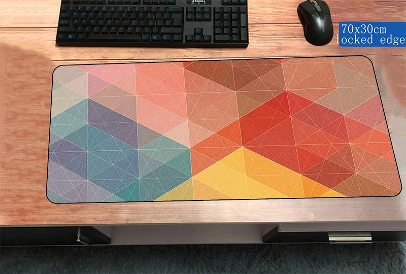 color red abstract mouse pad Fashion 700x300 gaming mousepad gamer mouse mat HD pattern pad