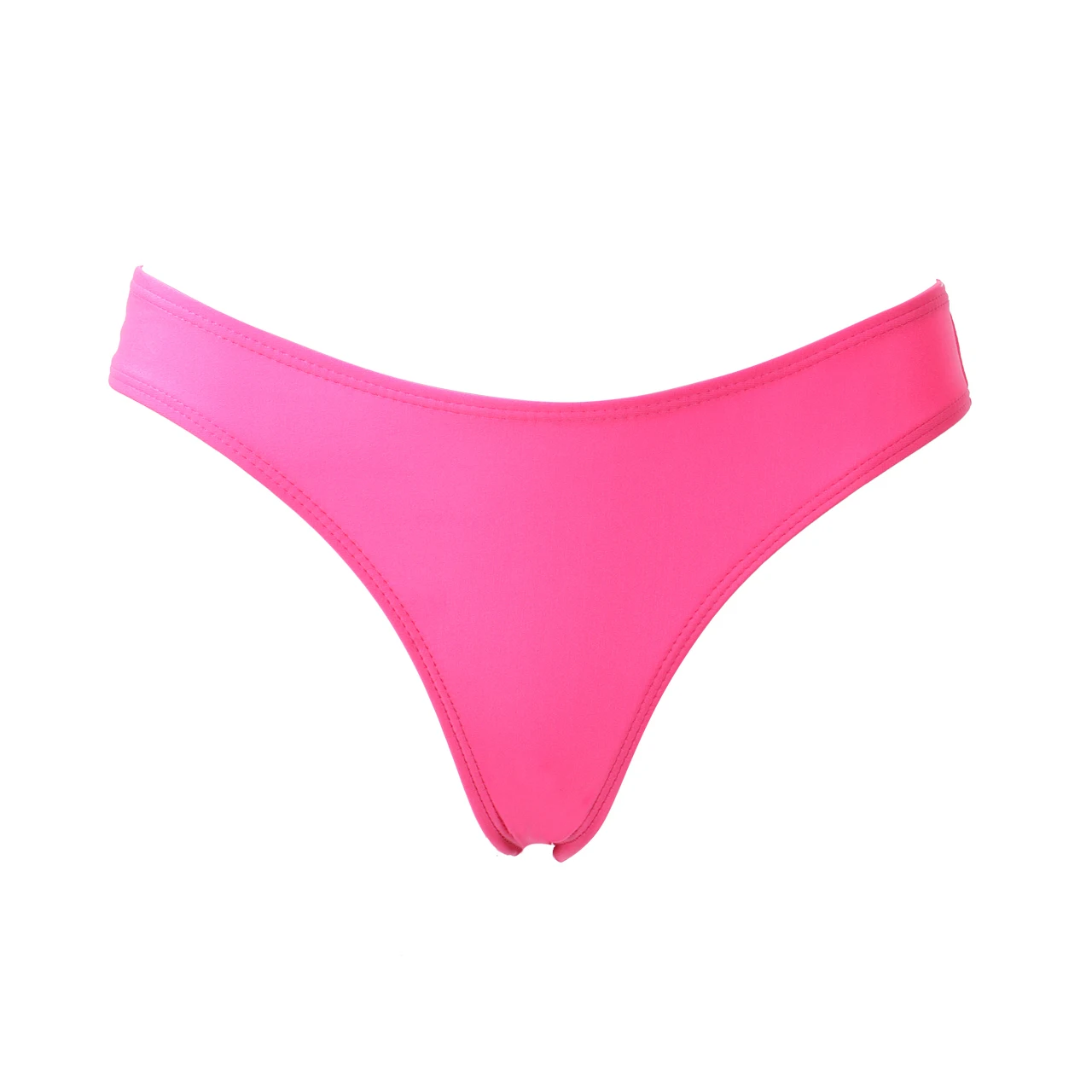Новые летние сексуальные женские бикини Бразильяно T-с открытой спиной стринги нижнее Бикини стринги плавки сплошной цвет - Цвет: D