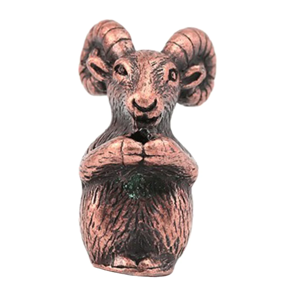 Copper Chinese Traditional Twelve Zodiac Animal Figurine Incense Stick Stand Holder