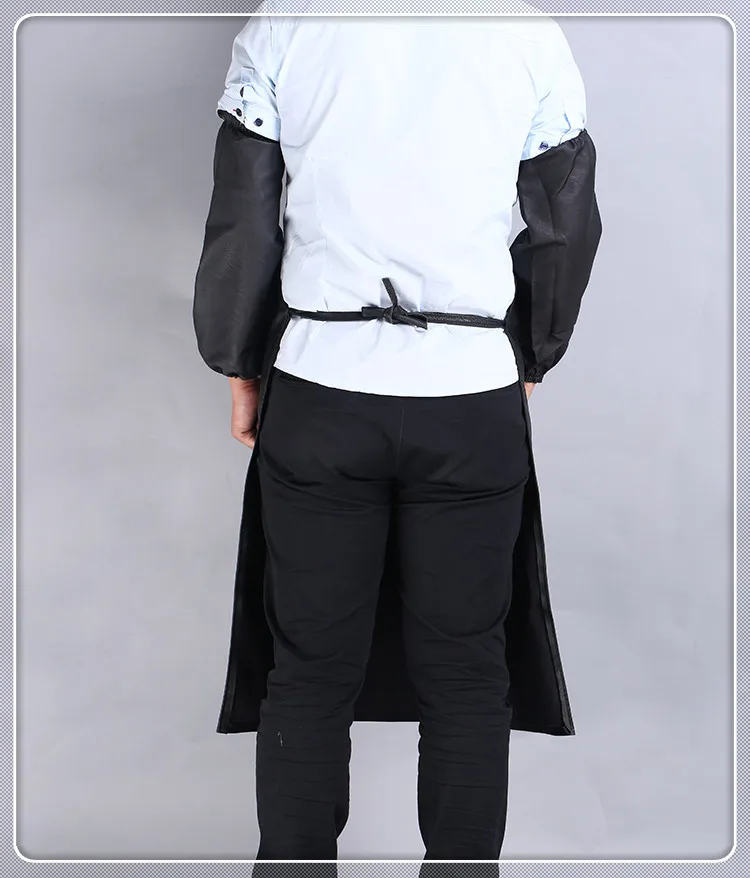 Hot Mens Womens Cafe Commercial Restaurant Chef Kitchen Aprons Convenient,Waterproof and oil-proof PU apron.