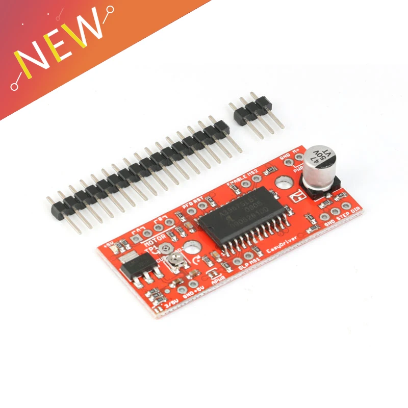 Плата драйвера шагового двигателя A3967 Easy Driver Shield модуль для электрической сборки
