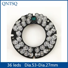 36 светодиодный 5 мм Инфракрасный ИК светодиодный щит для камеры 90 градусов. CY36F5-90AC