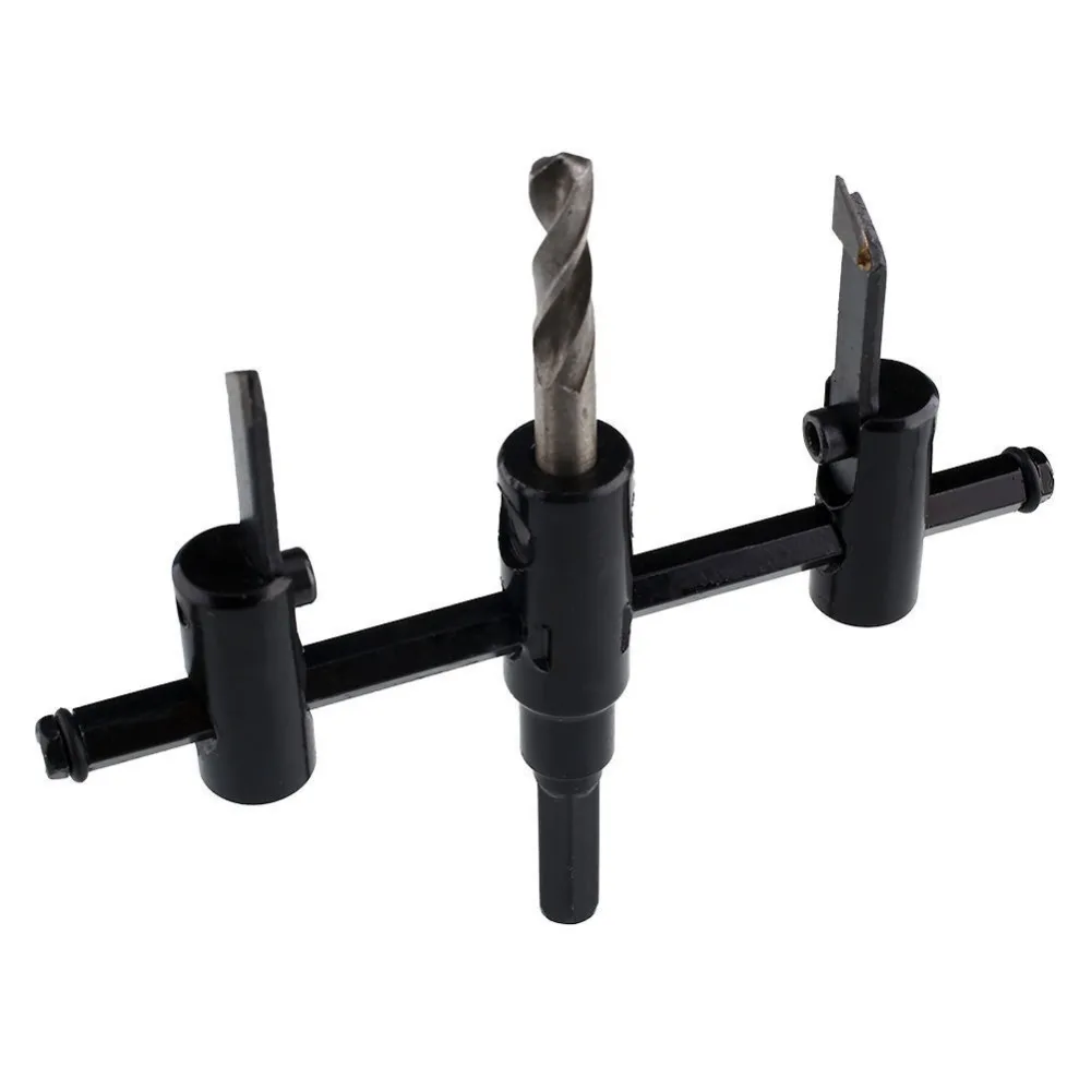 Circle Hole Cutter 30mm 120mm Woodworking Opener Adjustable Wood Circle