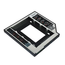 Отсек для жесткого диска Универсальный 2,5 2-ой 9,5 мм SSD HD SATA жесткий диск HDD Caddy адаптер отсек для CD DVD Rom Оптический отсек