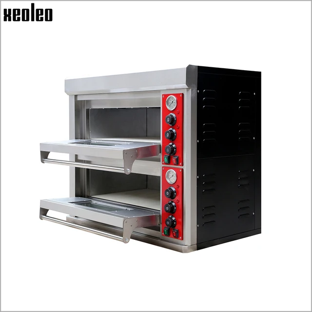 Best Offers XEOLEO Electric Baker Oven Commercial 2-layer oven Baking Equipment for Bread/Pizza/Cake Stainless steel oven 220V/380V 8800W Best Offers XEOLEO Electric Baker Oven Commercial 2-layer oven Baking Equipment for Bread/Pizza/Cake Stainless steel oven 220V/380V 8800W