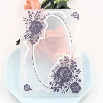 

KLJUYP Flowers Cutting Dies and Embossing Folder Set for DIY Scrapbooking Paper Craft/Card Making Decoration Supplies
