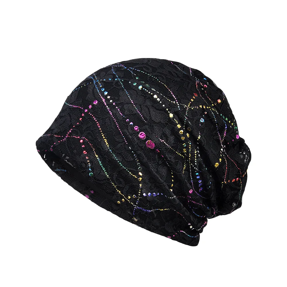 Бархат шеи шарф Multi-Применение Для женщин тонкие кружева полые Hat Повседневное громоздкая шапочка Кепки HATRX0007