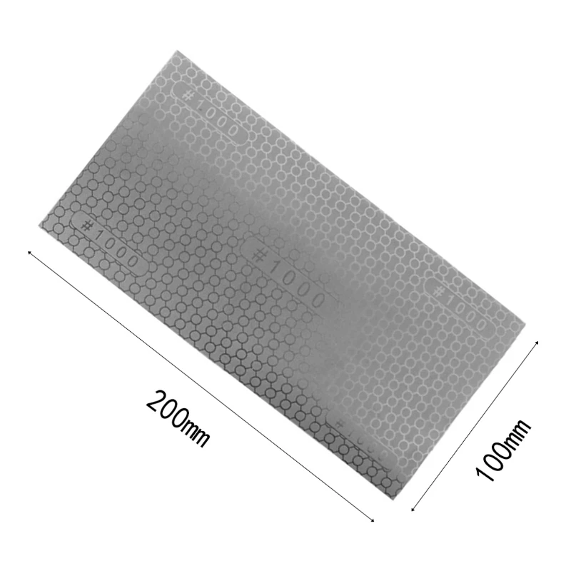 200x100mm Алмазное покрытие для пчелиных сот Сменные шлифовальные диски Грит 150/240/400/1000