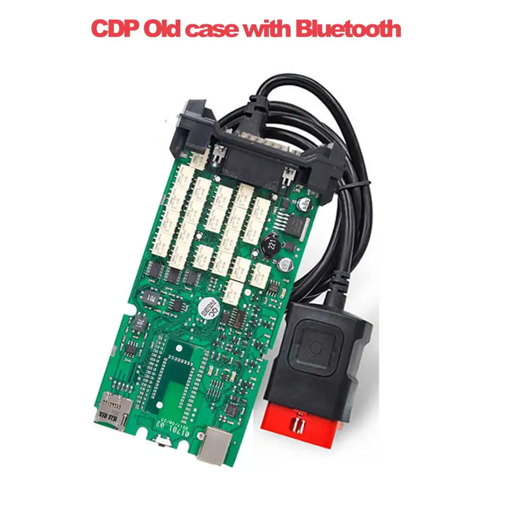 Multidiag Pro+ vci R0 Keygen Одиночная зеленая плата PCB OBDII интерфейс автомобиля/грузовика диагностический инструмент CDP TCS автоматический сканер - Цвет: DS CDP TCS BT