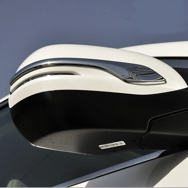 

2PCS Car Accessories styling for 2012 13 14 15 16 Honda CRV CR-V Rear View Mirror Trim ABS Chrome Side Mirror Protector Strip