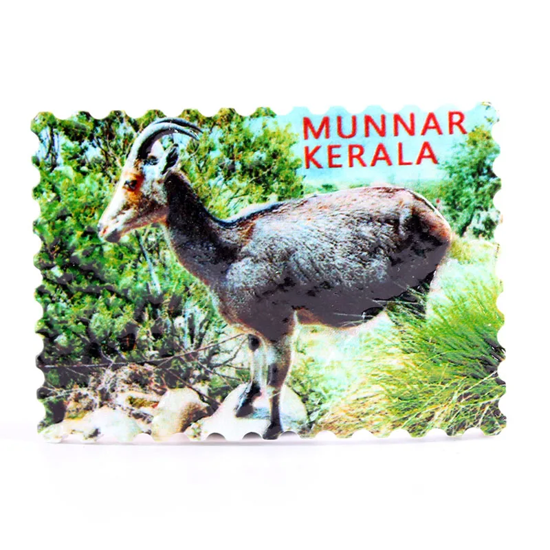 

fridge magnet indian kerala goat design
