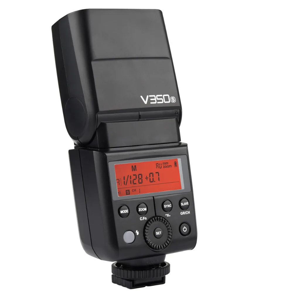  2pcs Godox V350S Camera Flash Speedlite Built-in TTL HSS 1/8000s X System 2000mAh Li-ion Battery + 