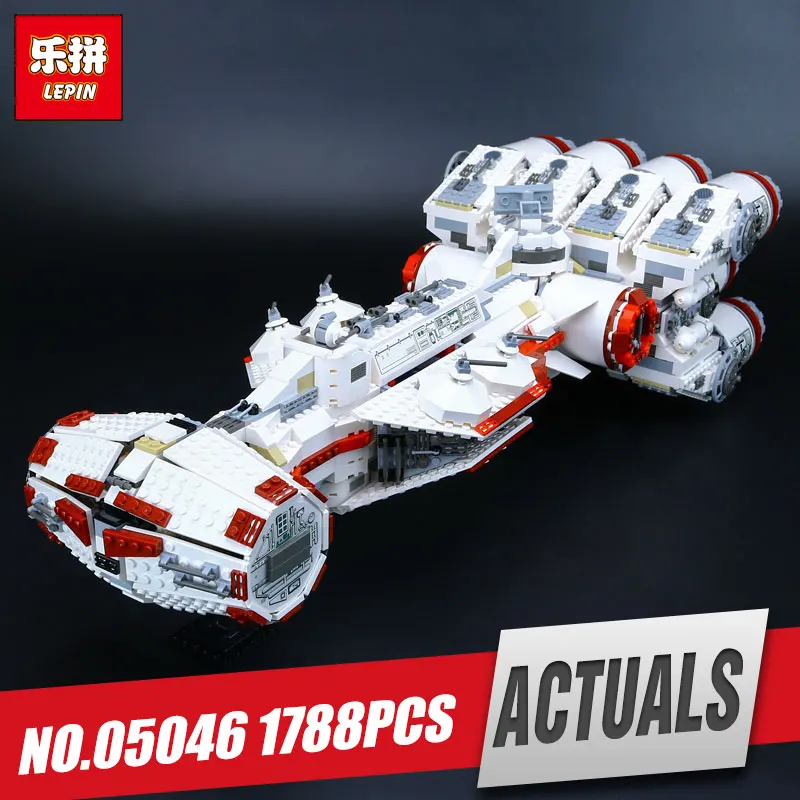 

DHL 05046 Star Series The Tantive model IV Funny Blockade Runner Set Educational Building Blocks Bricks Wars Toy legoing 10019