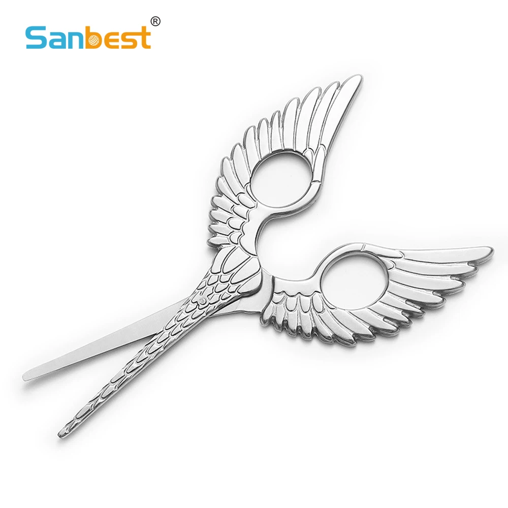 

Sanbest Sewing Classic Embroidery Scissor Fabric DIY Craft Art Cross Handicraft Tailor Vintage Stitch Retro Cut Scissors FL00038