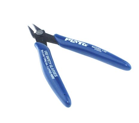 Electrician Durable Chisel Tool Pliers 170 Mini Cutting Nippers Mini Electrical Wire Cable Cutting Cutter Diagonal Pliers