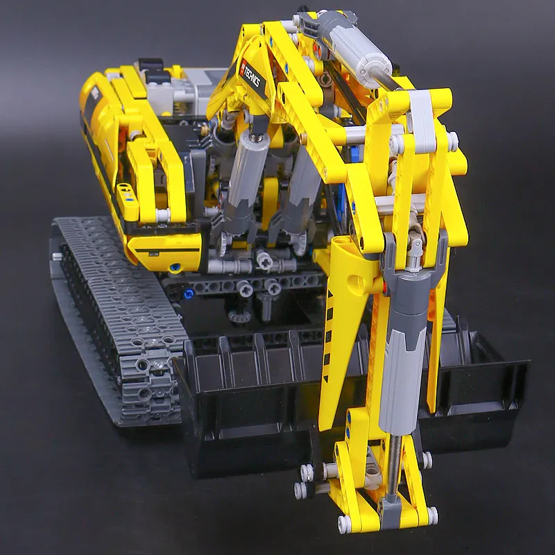 Дешево DHL 20007 Technic Car Series Совместимость с 8043 экскаватор Модель Строительный комплект блоки кирпичная игрушка мотор для детей в качестве подарочной м...