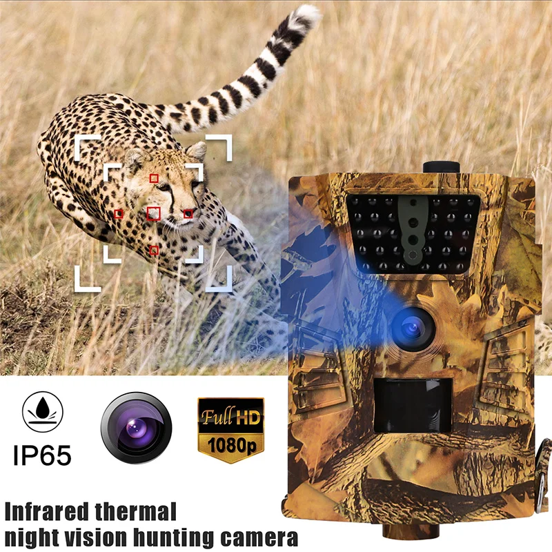 

1080P/720p/VGA Trail Camera Hunting Camera IR Hunting Camera Night Vision IP65 Portable IR 3.0MP Multifunctional Hunting Camera