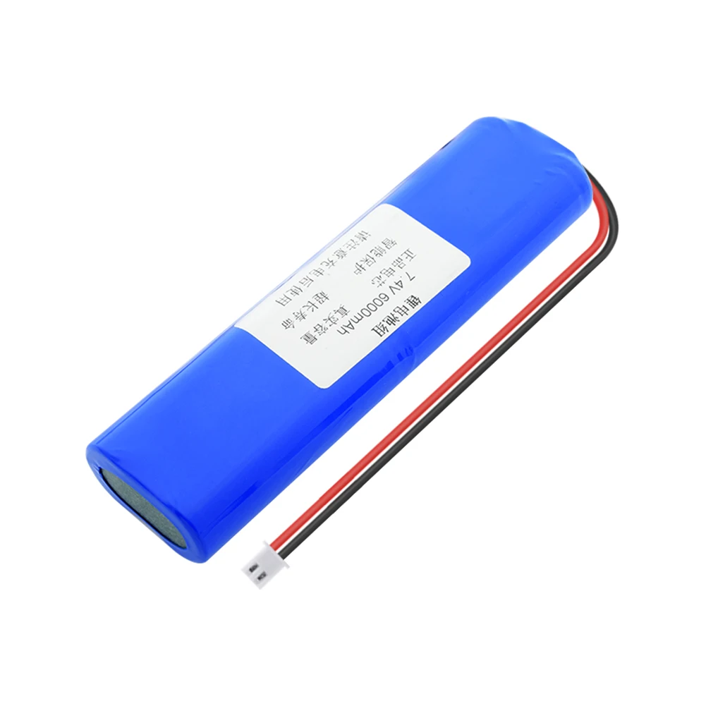 YCDC 6000mAh 18650 7,4 V литий-ионные литиевые батареи DIY перезаряжаемый громкоговоритель 18650 аккумуляторные батареи для велосипеда светильник CCTV камера