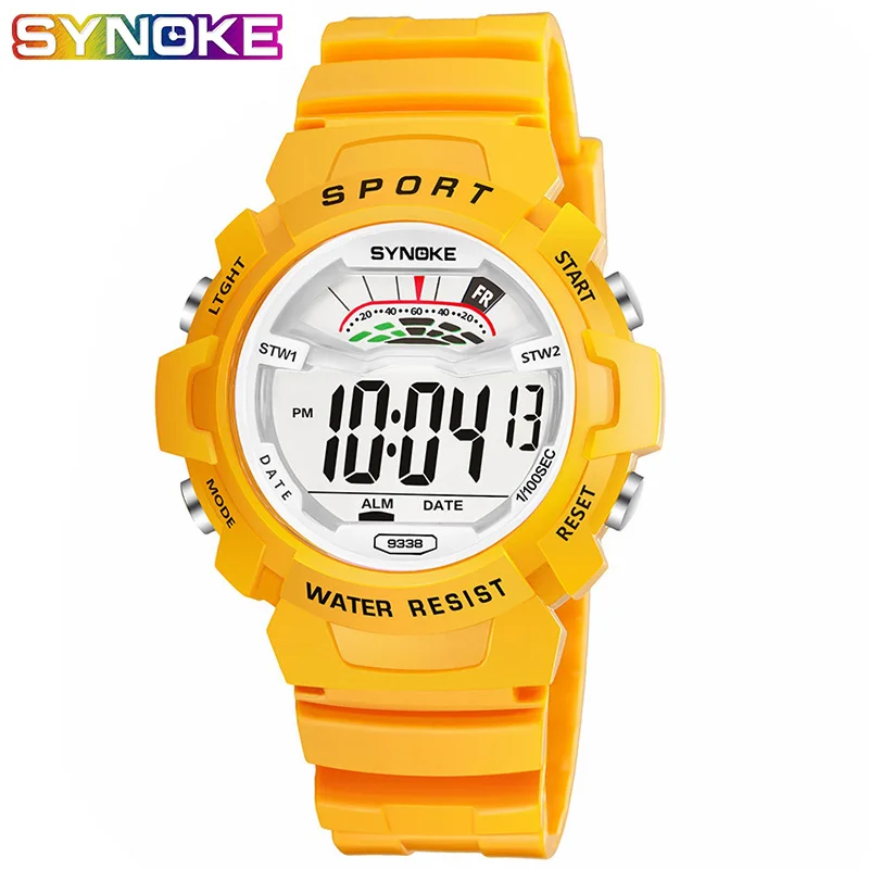 

SYNOKE Sport Student Children Watch Kids Watches Boys Girls Clock Child LED Digital Wristwatch Electronic Watch For Boy Gift