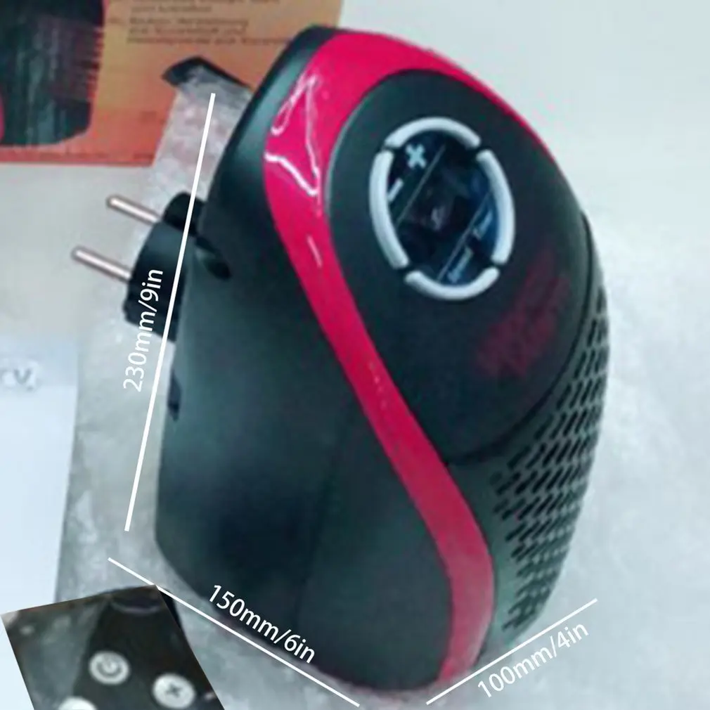

EU Plug Electric Handy Heater Fast Fan Heater Winter Hand Warmer Portable Mini Wall Mouted Heater For Home Room Office 220V