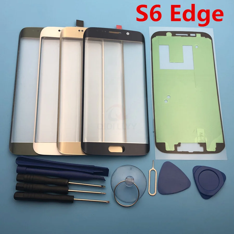 Замена внешнего стекла для Samsung Galaxy S6 Edge G925 G925F ЖК дисплей сенсорный экран