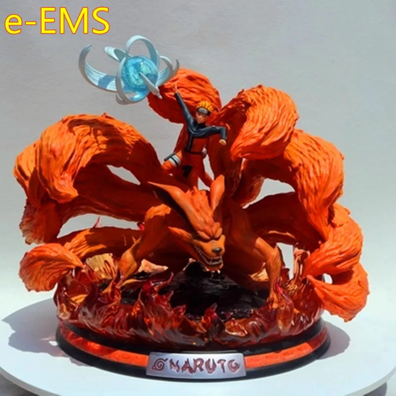 Anime NARUTO Uzumaki Naruto Kurama GK Resin Statue Action