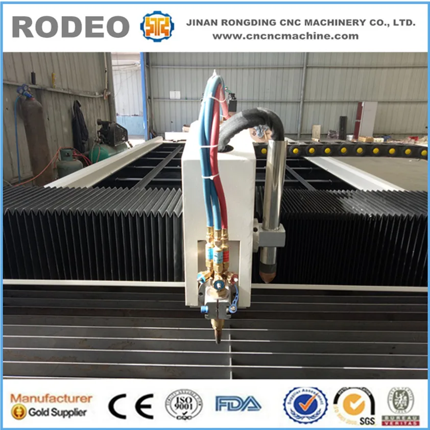 

2018 Cheap CNC Metal Cutting Machine 4'x8' Plasma Cutting Machine With Torch Height Controller Plasma Cutter For Sale