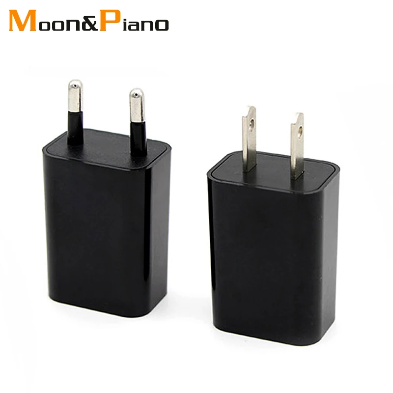 

EU US USB Wall Phone Charger Plug Micro USB Power Adapter 5V1A AC 100V-240V Black 1 usb Multifunction For iPhone Samsung Xiaomi
