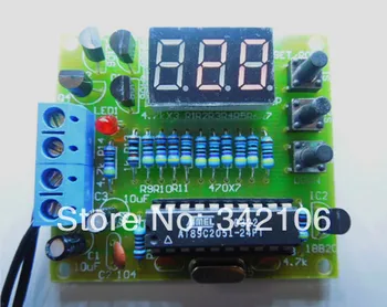 

Free Shipping!!! DS18B20 temperature controller / AT89C2051 microcontroller (spare parts)