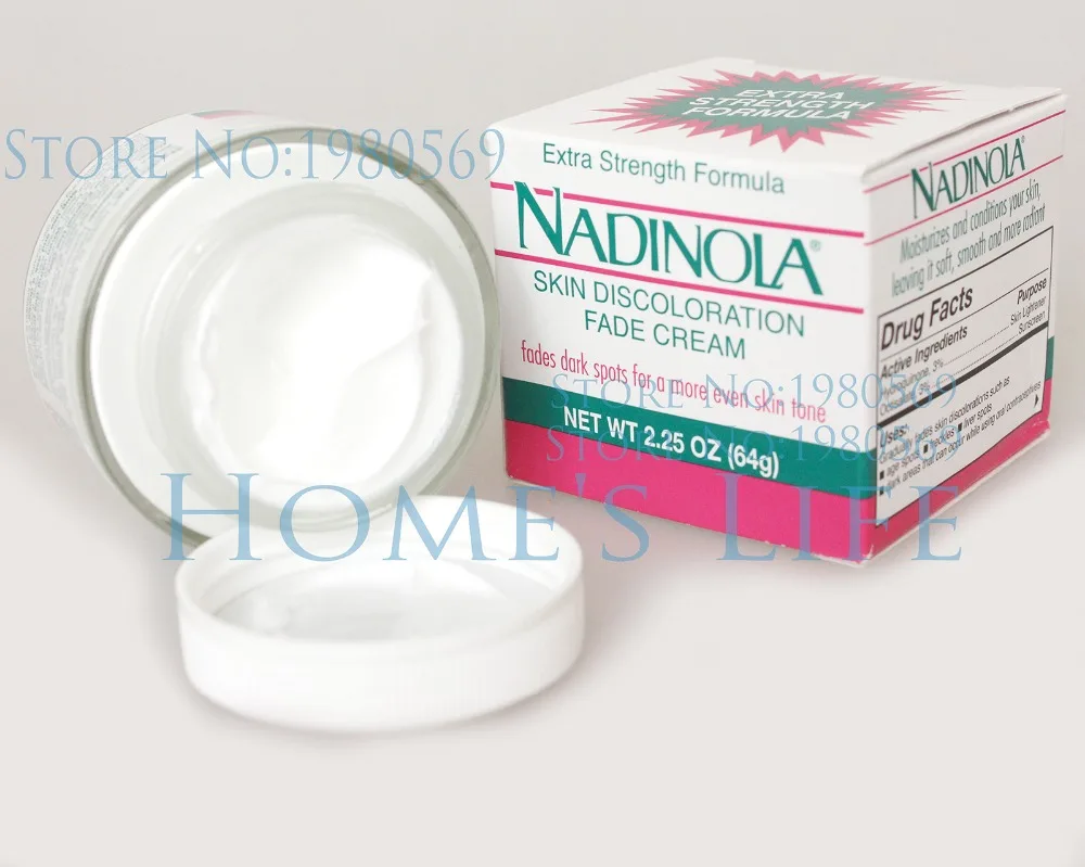 American Nadinola Whitening potent bleaching cream skin lightening