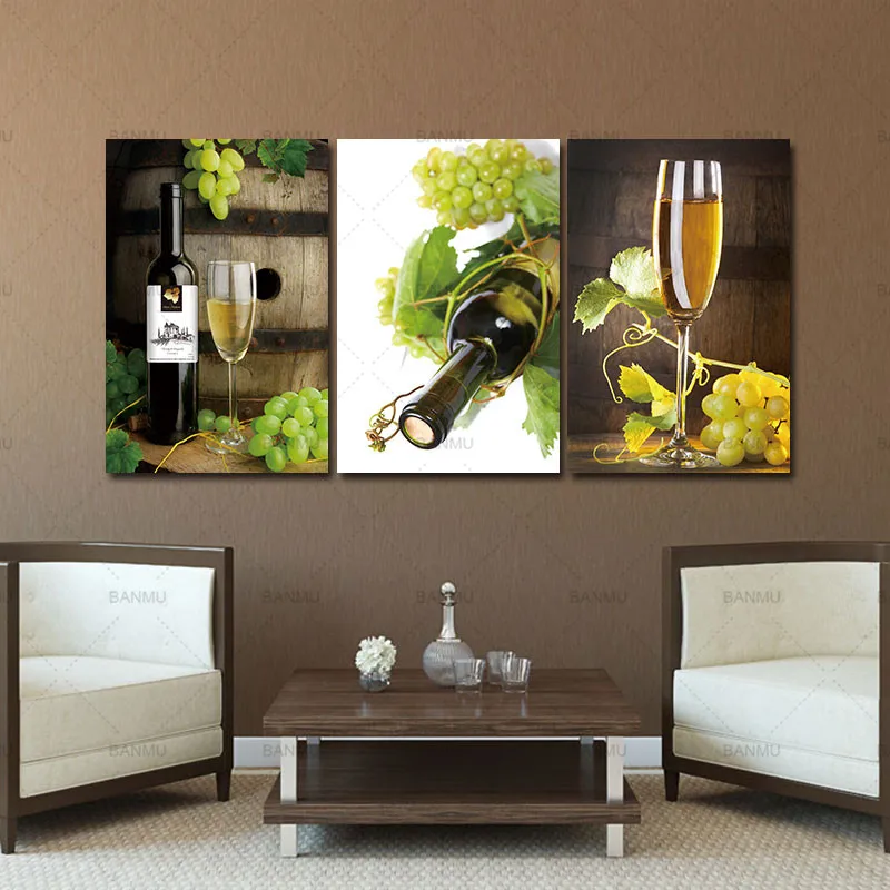Картина на холсте для кухни гостиной 3 шт. без рамки|prints painting|canvas printspainting modern |